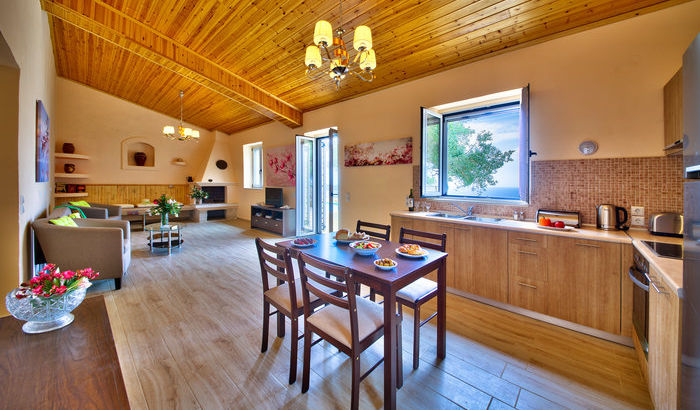 Dining area, Poseidon's Nest, Gaios, Paxos