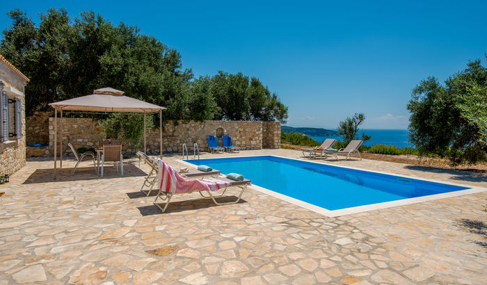 Swimming pool, Triton's Nest, Paxos