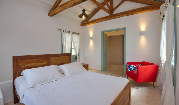 Double bedroom with en suite, Villa Aquilo, Alonissos