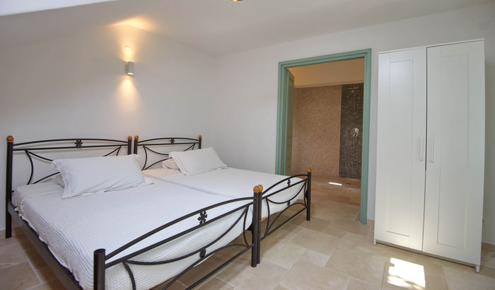 Twin bedroom, Villa Aquilo, Alonissos
