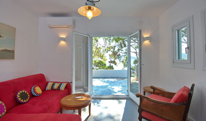 Second sitting room, Villa Cavos, Agios Petros, Alonissos