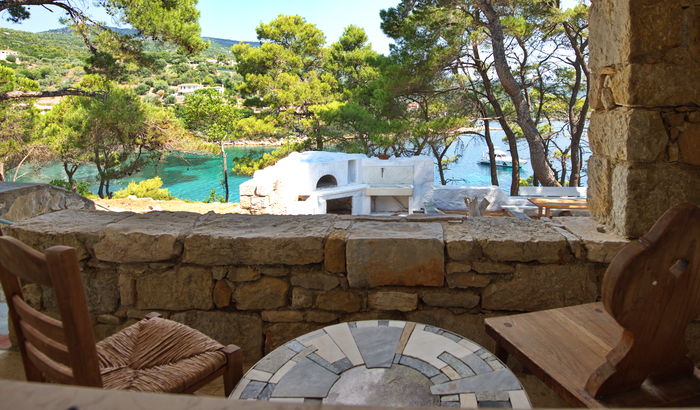 Balcony, Villa Cavos, Agios Petros, Alonissos