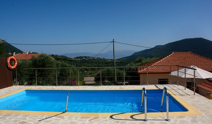 Swimming pool, Villa Emmelia, Ithaca