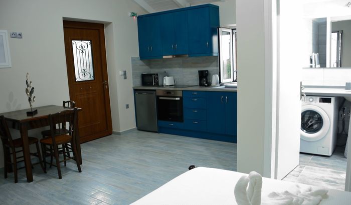 Kitchen, Villa Emmelia, Ithaca