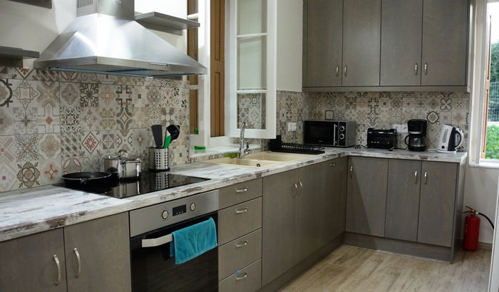 Kitchen, Villa Emmelia, Ithaca