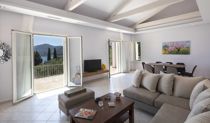 Living room, Villa Giovannina, Corfu
