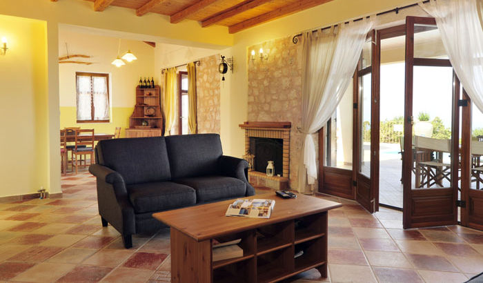 Living room, Villa Islands View, Kefalonia