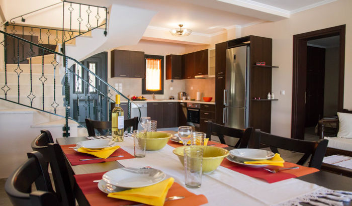 Dining area, Villa Kalisti, Meganissi