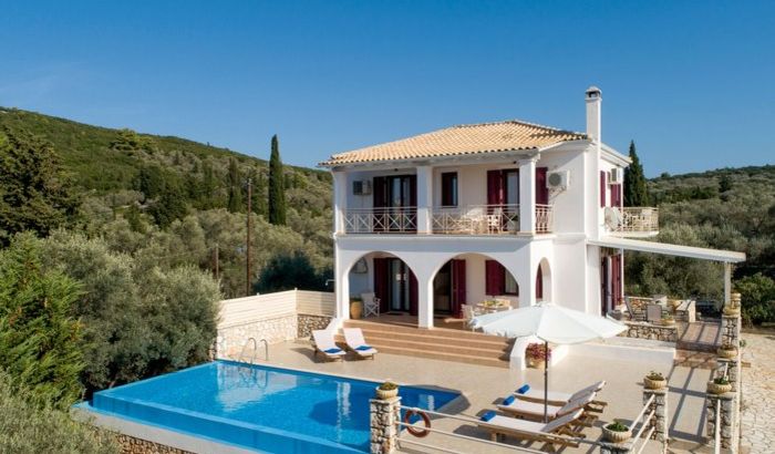 Exterior and Pool, Villa Katia, Lefkas