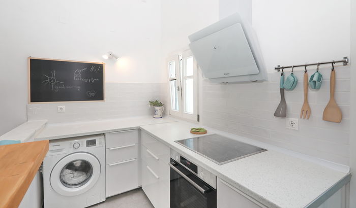 Kitchen, Villa Livadi, Skopelos