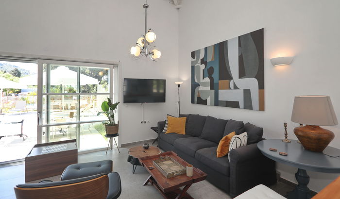 Living room, Villa Livadi, Skopelos