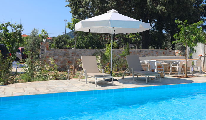 Swimming pool, Villa Livadi, Skopelos