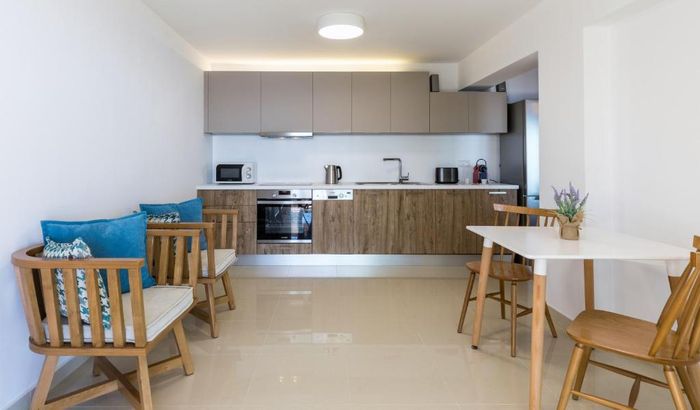 Ground floor kitchen, Villa Lunaria, Corfu