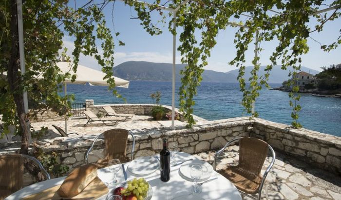 Terrace, Villa Nichola, Kefalonia