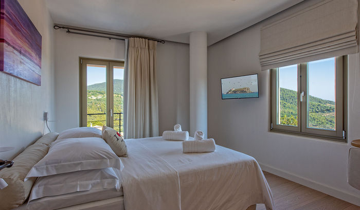 Bedroom (Queen size bed), Villa Orion, Skopelos