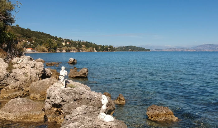 Beach, Villa Pascalia, Corfu