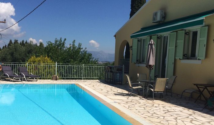 Swimming Pool, Villa Pascalia, Corfu