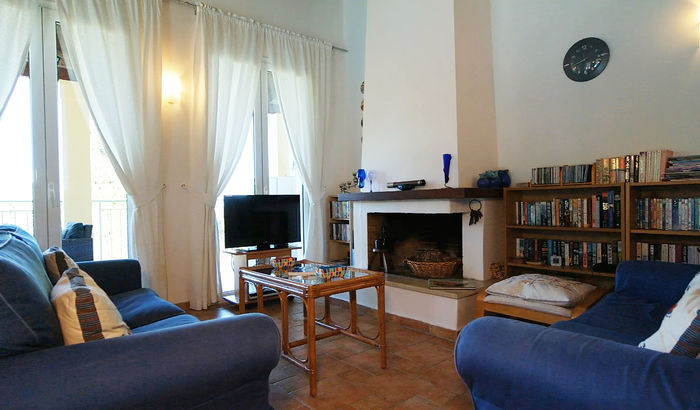 Living room, Villa Pascalia, Corfu