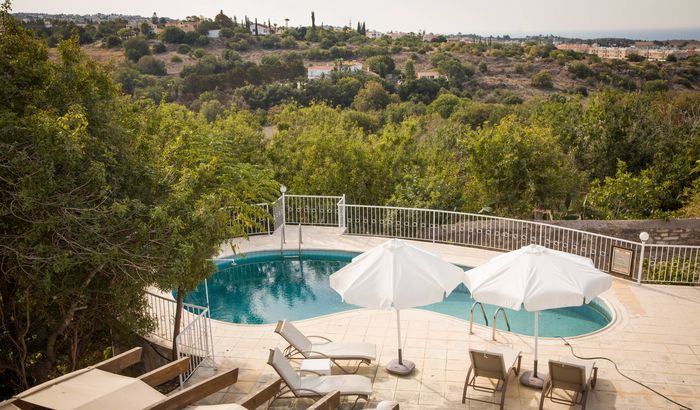 Swimming pool, Villa Spilio, Cyprus