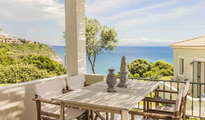 Balcony, Villa Spring, The Seasons Villas, Svoronata, Kefalonia