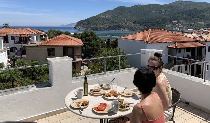 Terrace, Thalassa Vista, Skopelos