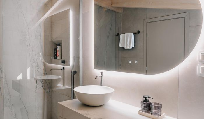 Bathroom, Villa Artemis, Lakka, Paxos