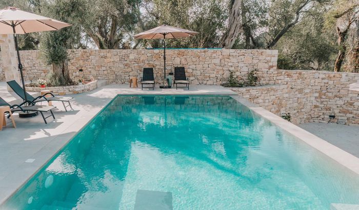 Swimming pool, Villa Artemis, Lakka, Paxos