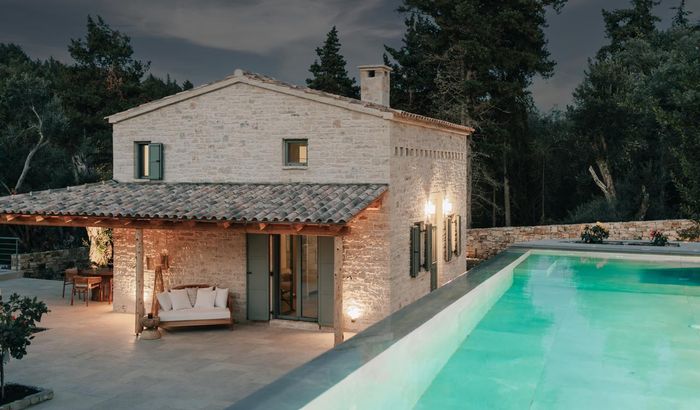 Swimming pool, Villa Artemis, Lakka, Paxos