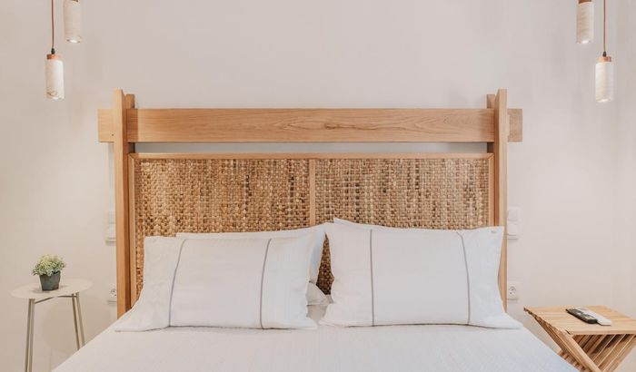 Double bedroom, Villa Artemis, Lakka, Paxos