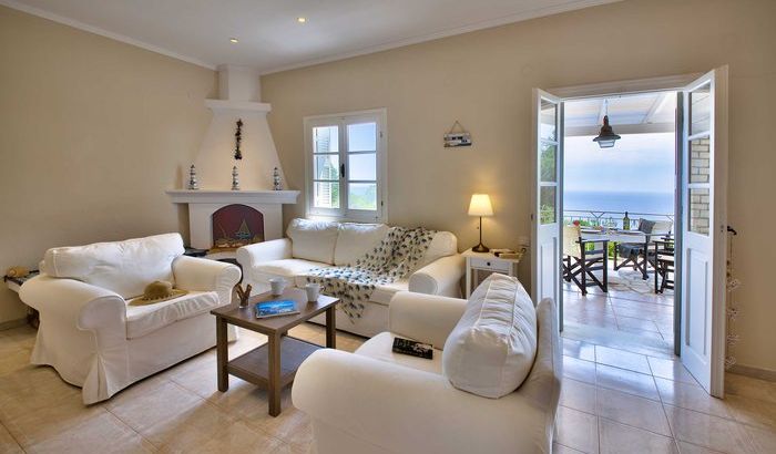 Living Room, Villa Yakovos
